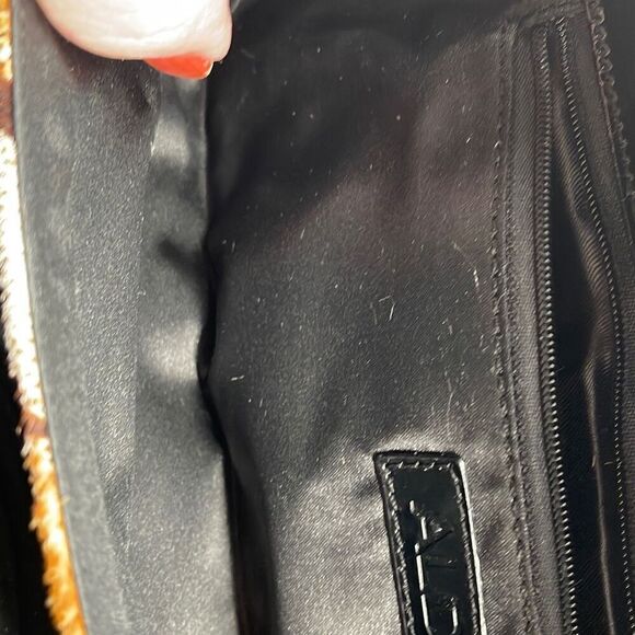 Aldo leather Chetah print crossbody clutch - Picture 8 of 12